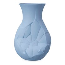 Ваза Rosenthal Тихий океан 26 см, фарфор, серо-голубая, п/к - Rosenthal