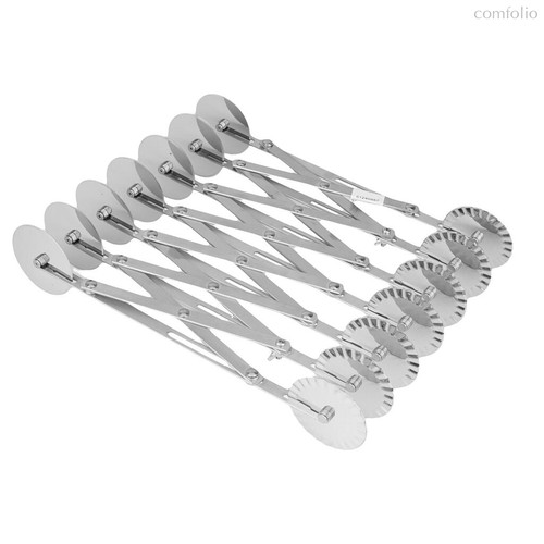 Нож роликовый для теста двухсторонний, раздвижной, 14 лезвий, 71 см P.L. Proff Cuisine - P.L. Proff Cuisine