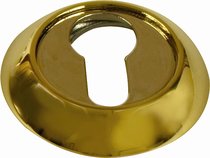Накладка на ключевой цилиндр SILLUR CL P.GOLD (золото блестящее, круглое основание) - Archie