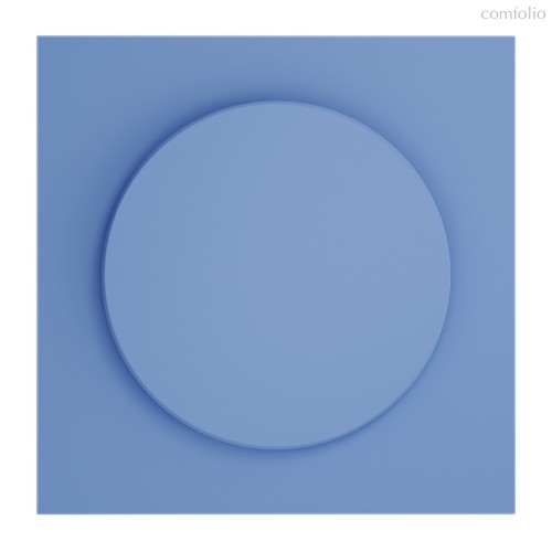 Накладка для светорегулятора поворотно-нажимного, S70 деним - Voltum