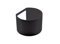 круглая накладка для базы DL20121Base, L140 W115 H100мм, черная - Donolux