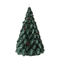 Свеча декоративная Festive flame из коллекции New Year Essential, 12 см - Tkano