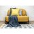 Чехол на подушку с принтом Twirl горчичного цвета из коллекции Cuts&Pieces, 45x45 - Tkano
