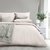 Комплект постельного белья Verossa "Stripe Семейный Antique White", Семейный - Nordtex