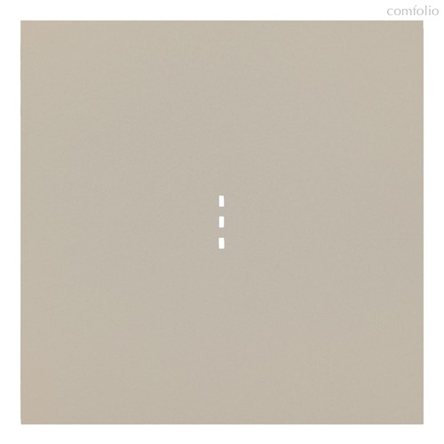 Клавиша одноклавишного выключателя с подсветкой 35602 LT, латте - Rikett