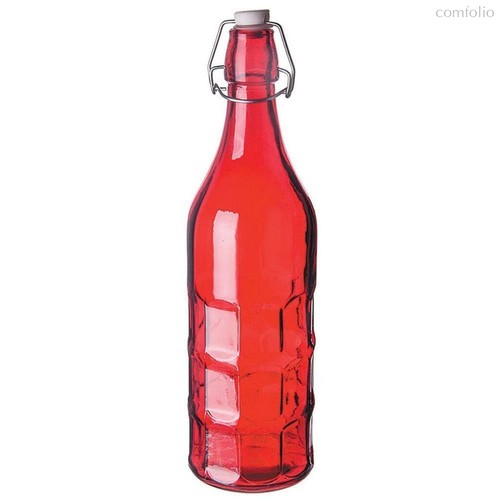 Бутылка 1 л с крышкой красная - P.L. Proff Cuisine