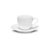 Чашка чайная с блюдцем Narumi Терраса, рельеф 280 мл, фарфор костяной - Narumi