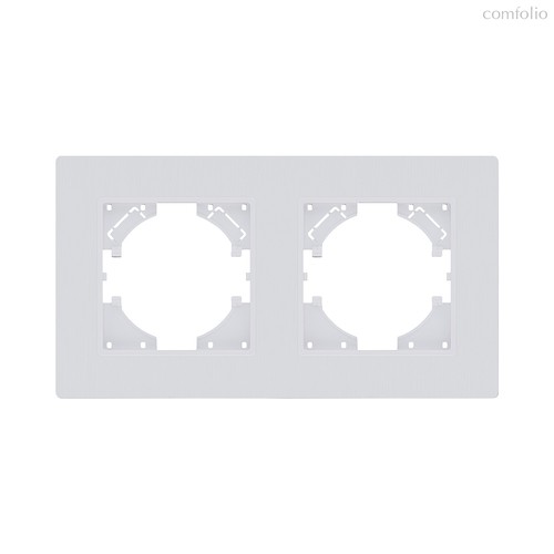 Рамка 2-постовая, белый матовый Kollinger Eleganz Plex EP2WM - Kollinger