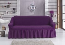 Чехол для дивана "BULSAN" двухместный, цвет фиолетовый - Bulsan