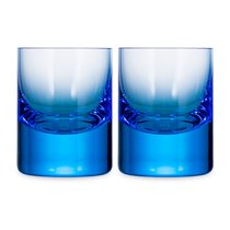 Набор стопок для водки Moser Виски сет 60 мл, 2 шт, аквамарин, п/к - Moser