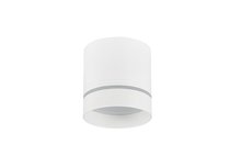 LED Barell светильник накладной, 15Вт, D108х H113мм, 980Лм, 120°, 3000К, IP20, Ra80, PF65, 220-245В, белый RAL9003, источник питания в комплекте - Donolux