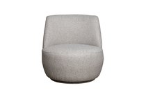 Кресло Риволи (GD/Rivoli) поворотное рогожка св. бежевое Santo1902-SECRU 73x80x74см - Garda Decor