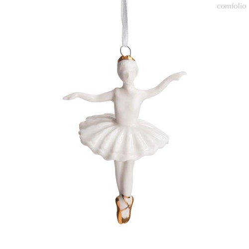 Подвеска декоративная Decor de table Балерина 6х4х8,5 см, фарфор - Decor De Table