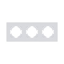 Рамка 3-постовая, белый матовый Kollinger Eleganz Plex EP3WM - Kollinger