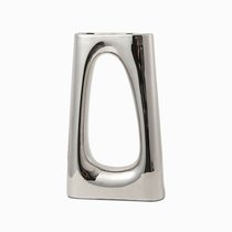 Ваза Ring высота 36, цвет серебряный - Cosmo