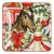 Тарелка пирожковая Certified Int. Рождество в усадьбе.Лошадь вороная 15 см, керамика - Certified International