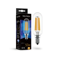 Светодиодная лампа филамент свеча 5Вт 4000K E14 340° - Voltega