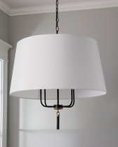 Люстра Аврора с чёрным металлическим акцентом, цвет черный - Louvre Home