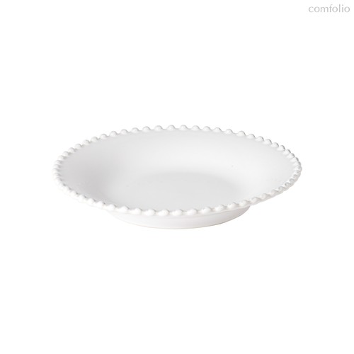 Тарелка круглая Pearl White PEP241-WHI(PEP241-02202F), цвет белый, 24 см - Costa Nova