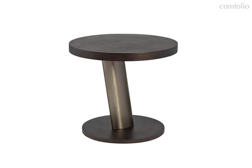 Стол журнальный Конг (Kong) темный орех d70x60см - Garda Decor