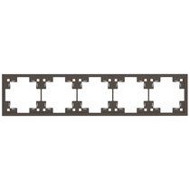 Пятиместная рамка 35850 CP, капучино