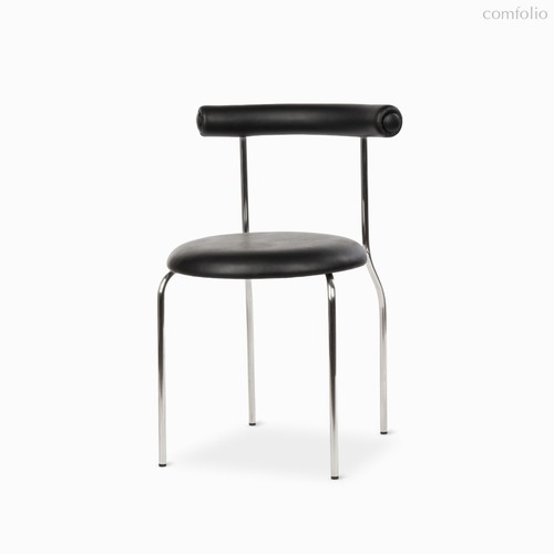 Обеденный стул Lara, цвет серебряный/черный - Cosmo