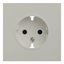 Лицевая панель для розетки 2к+з 35632 LN, лен - Rikett