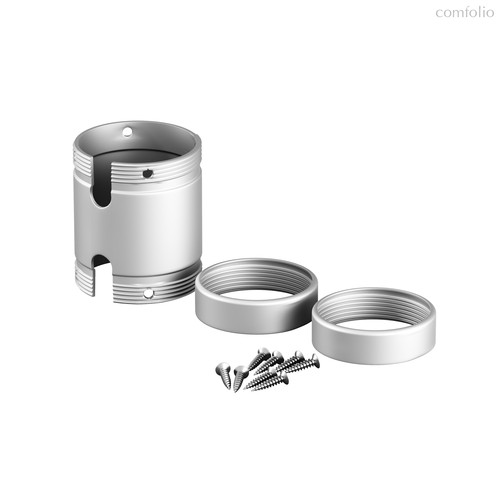 Коннектор соединительный для сращивания круглого неона 360° D25 серебро - Maytoni