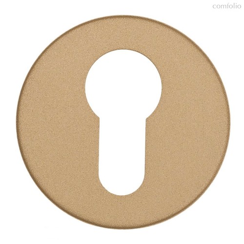 Накладка под цилиндр на круглом основании Fratelli Cattini CYL 7FS-BS матовая латунь 2 шт. - Fratelli Cattini