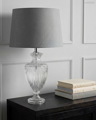 Хрустальная настольная лампа Абель, цвет прозрачный - Louvre Home