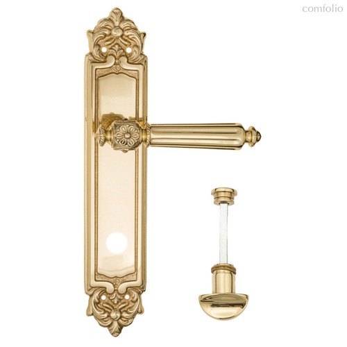 Дверная ручка на планке Fratelli Cattini "TORCELLO" WC-2 PL96-OLV полированная латунь - Fratelli Cattini