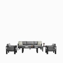 Комплект уличной мебели Shadow Lounge, цвет серый/черный - Cosmo