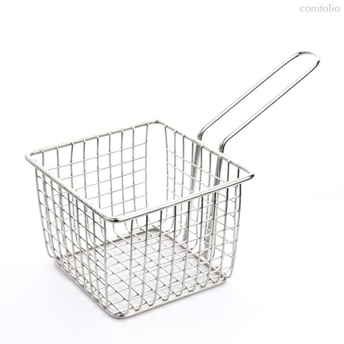 Корзинка для подачи 10*10*7,5 см нерж. P.L. Proff Cuisine - P.L. Proff Cuisine