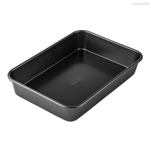 Форма для запекания прямоугольная WO HOME Profi Baking 34,2х24х6 см, сталь углеродистая, черная - Wo Home