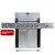 Газовый гриль Esprit Pro 5+2 горелки, цвет серебряный - Start Grill
