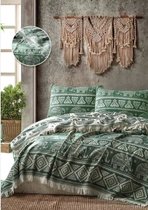 Плед ELEPHANT BED SPREAD цвет зеленый (GREEN) - Valtery
