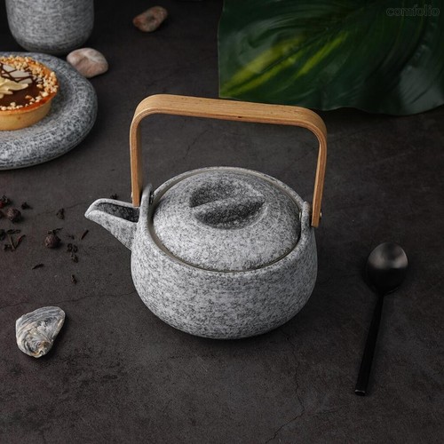 Чайник 360 мл d 12,9 см h8 см дерев. ручка Stone Untouched Taiga P.L. Proff Cuisine - P.L. Proff Cuisine