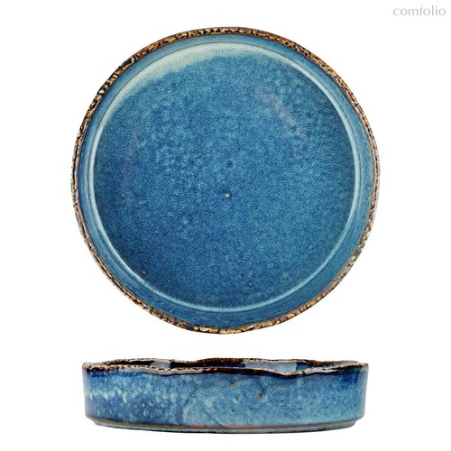 Тарелка с бортом d 20,8 см h4,6 см 930 мл Aqua Blue P.L. Proff Cuisine - P.L. Proff Cuisine