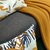 Чехол для подушки с дизайнерским принтом Leaves из коллекции Wild, 45х45 см, 45x45 - Tkano