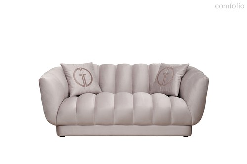 Диван Фабио (Fabio) двухмест. велюр бежевый Colt1001-SERROS 182x95x72см - Garda Decor