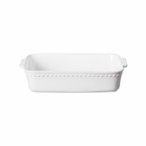Блюдо для запекания Pearl White PER333-WHI(PER333-02202F), цвет белый - Costa Nova
