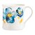 Кружка Just Mugs Devon Синий сад №2 412 мл, фарфор костяной - Just Mugs
