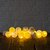 Гирлянда из хлопковых шариков Желто-серая (20 шариков) - Ellipse