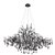10067/1250 BK Подвесная люстра LOFT IT Bijout - Loft It
