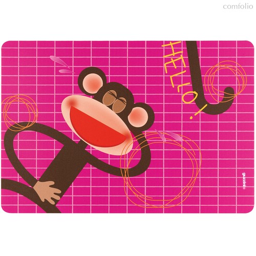Коврик сервировочный детский Hello обезьяна - Guzzini