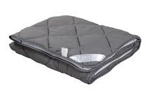 Одеяло ОЖЛ-О-20-Графит-Грейс "FLUFFY DREAM" CLASSIC 172х205 легкое - АльВиТек