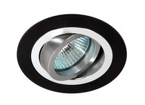 Donolux светильник встраиваемый, повор круглый, MR16,D92 H54, max 50w GU5,3, алюминий чёрный - Donolux