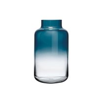 Ваза Nude Glass Магнолия 32 см, стекло хрустальное, синяя - Nude Glass