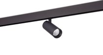 Led св-к для SPACE-Track system, Alpha, DC 48В 20Вт, D60xL160 мм, 1185Лм, 36°, 3000К-6000K, управление Tuya, IP20, Ra >90, черный - Donolux