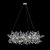 10101/600 Chrome Подвесная люстра LOFT IT Spark - Loft It